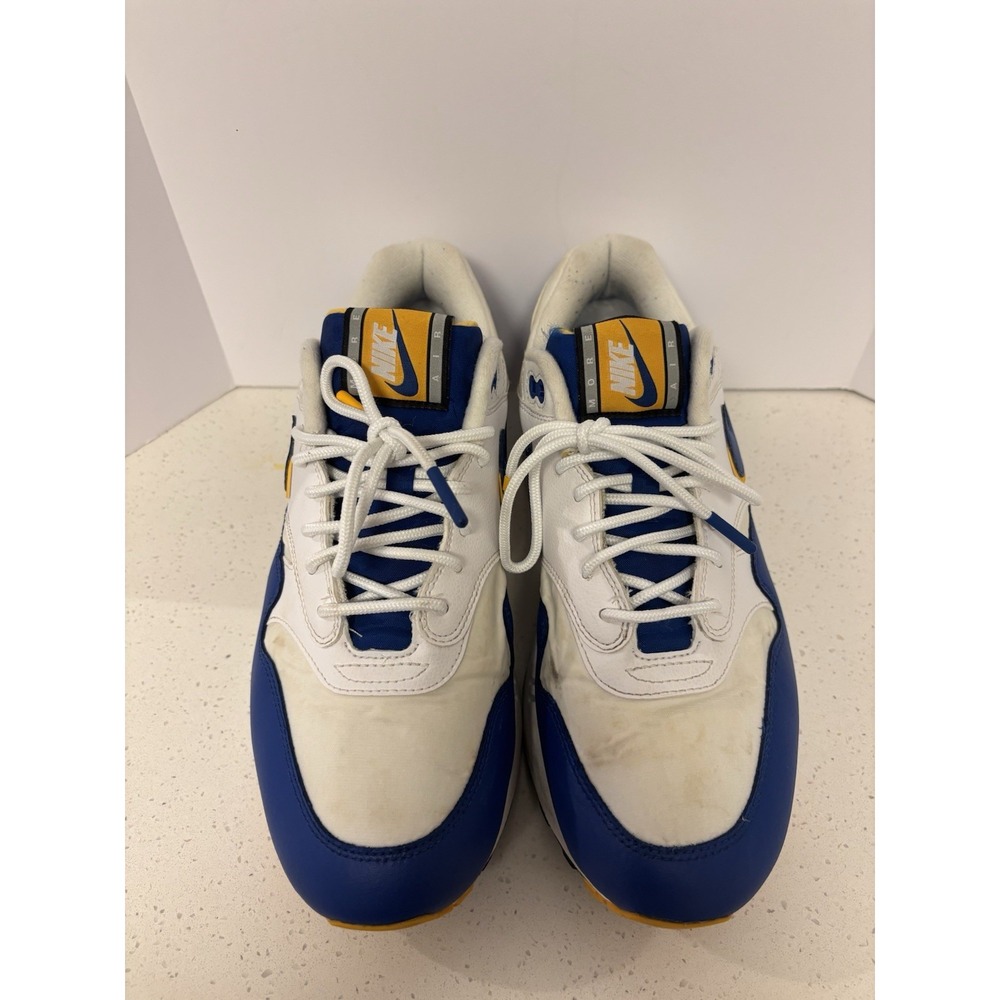 Nike Air Max 1 SE 'Windbreaker' 2019 Size 9 Blue Yellow White Low Top